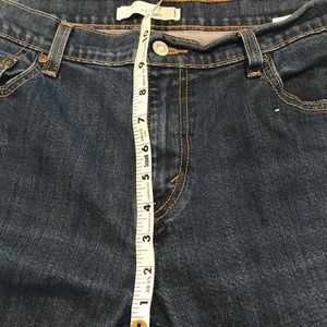 Levis bootcut jeans, long high waisted 14